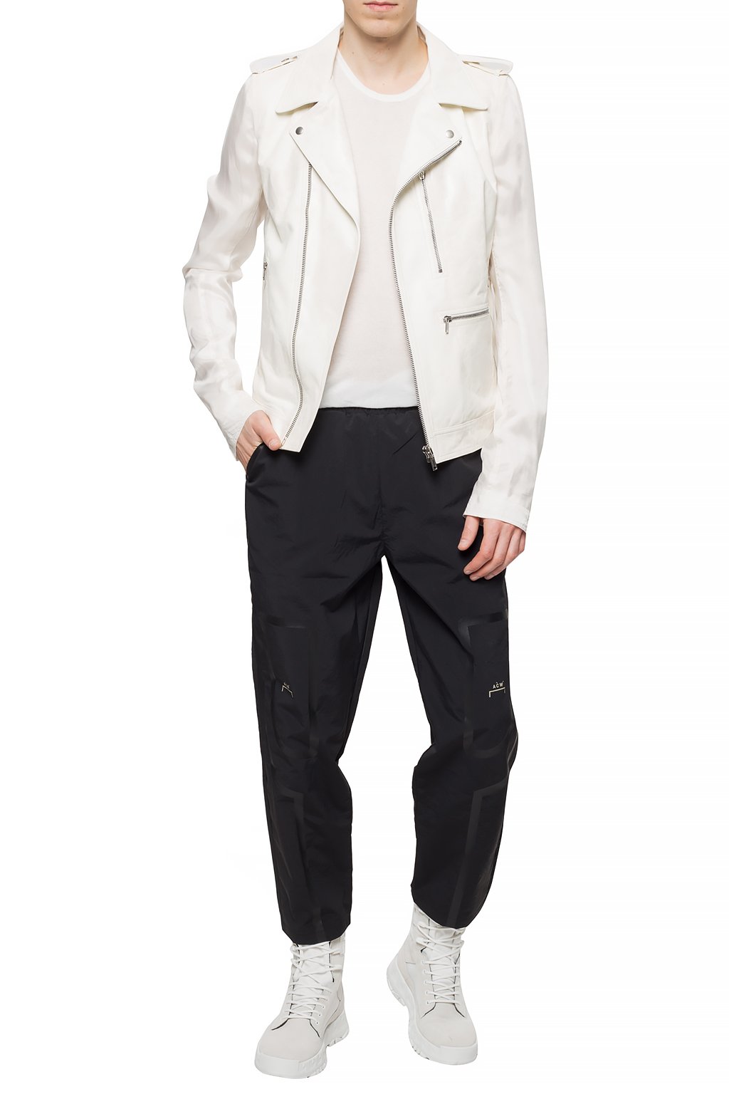 SchaferandweinerShops GB - long-length puffer jacket - White